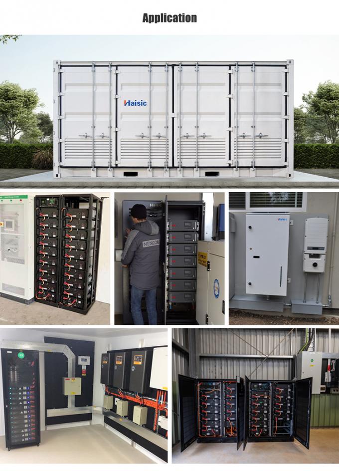 1000KWH Solar Storage Battery System 1MWH BESS Hybrid 20ft Battery ...