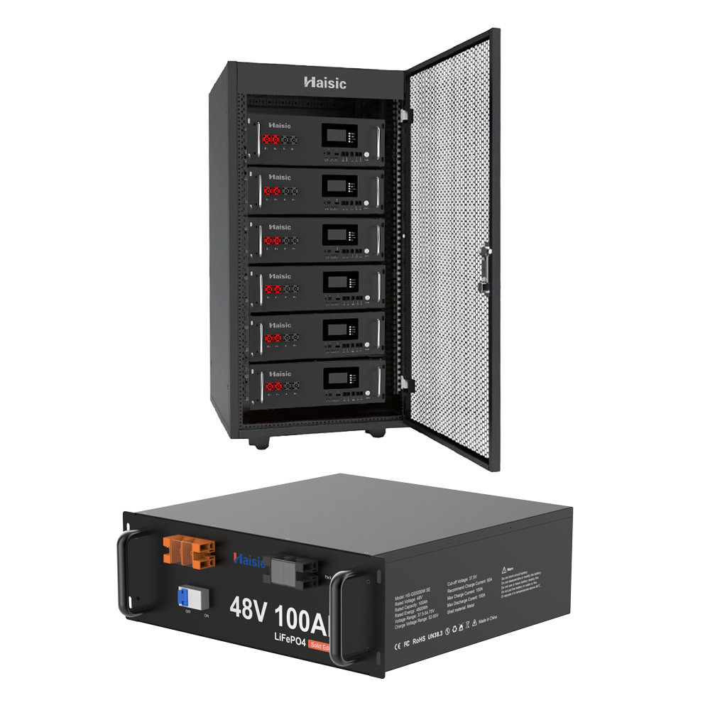 Server Rack Mount Batteries High Capacity 100Ah Lithium Lifepo4 Battery Pack for Server Rack ...