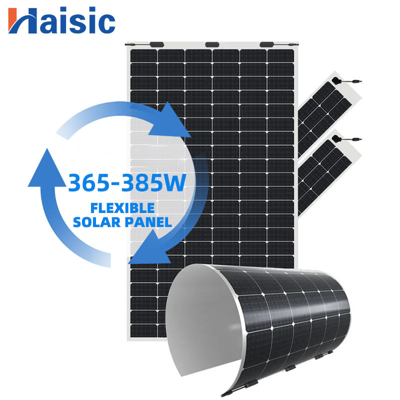 Flexable Rv Solar Panel 150W 3.2mm Tempered Low Iron Glass Mono PREC Flexible RV Solar Panel ...